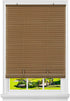 Achim Home Furnishings Vinyl Roll-Up Blind Cordless Solstice, 30" x 72", Woodtone