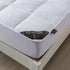 Mattress Pad Pillow Top Mattress Cover Quilted Fitted Mattress Protector 6-24" Deep Pocket Cooling Mattress Topper (Full Size)