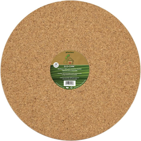 Plastec ECR12 Eco Cork Mat, 12-Inch - 100063918
