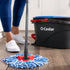 O-Cedar EasyWring RinseClean Spin Mop Microfiber Refill, Blue