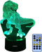 LONGXU Dinosaur Toys 3D Night Light for Boys with Timer Remote & Smart Touch 7 Colors Changing Dimmable TRex Toy 1 2 3 4 5 6 7 8 9 10 Year Old Boy Gifts (Dinosaur)