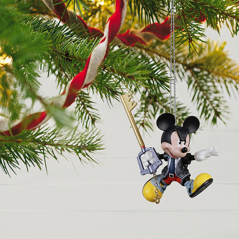 Hallmark Keepsake Christmas Ornament 2021, Disney Kingdom Hearts King Mickey