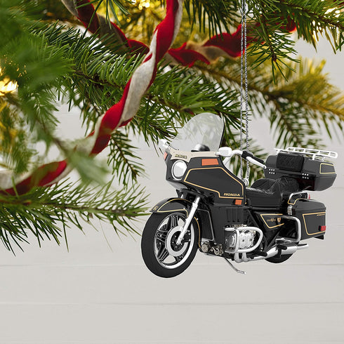 Hallmark Keepsake Christmas Ornament 2020 Year-Dated, Honda Motorcycles 1980 GL1100 Gold Wing Interstate, Metal