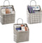 Flenpptly Wall Hanging Storage Hanging Organizer Over The Door Organizer Waterproof for Bedroom Bathroom Kitchen Dormitory Storage 3 Pack