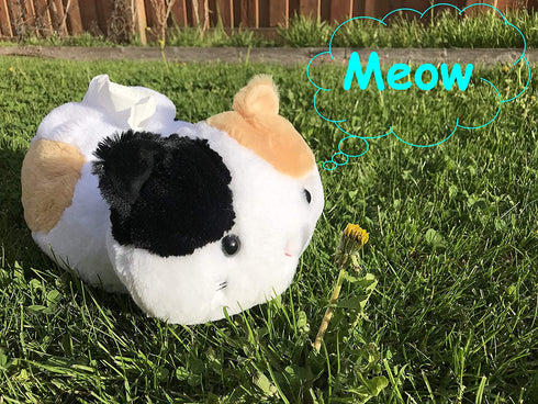BusyPet (Extra Large Size) Kawaii Cat Cute Tissue Box Cover/Cat Tissue Dispenser/Napkin Holder/Gifts for Cat Lovers/Home Decor