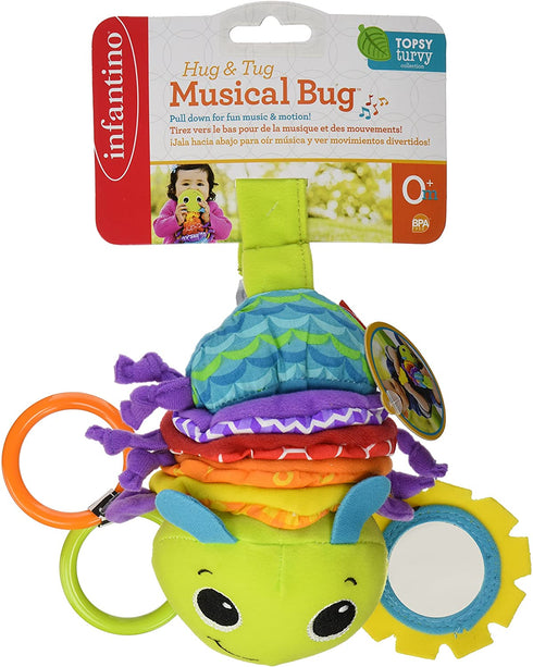 Infantino Hug and Tug Musical Bug