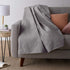 Amazon Basics Quilted Minky Weighted Blanket Cover - 48" x 72" (Twin), Dark Grey