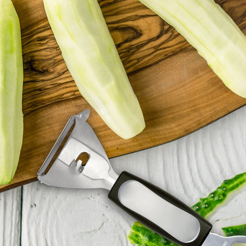 HIC Harold Import Co. The Worlds Greatest 4-in-1 Bar Tool, Bottle Opener, Can Punch, Citrus Peeler, Japanese Stainless Steel