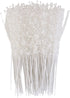 ULTNICE 100Pcs White String Pearls Sticks, Bridal Wedding Pearl Bouquet Artificial Bridal Bouquet Bulk DIY Pearl String Beaded Garland White Bridal Bouquets for Bride Party Decoration