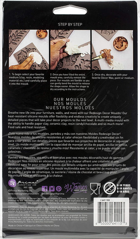 PRIMA MARKETING INC Redesign Mould, us:one size, Portico Scroll 2