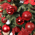 Blivalley 20ct Christmas Ball Ornaments 3.15" Shatterproof Christmas Decorations for Xmas Tree, Holiday, Wedding, Party Christmas Balls Set with Strings(3.15", Red)