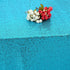 Poise3EHome 60x102 Rectangle Sequin Tablecloth for Wedding Party Cake Table, Turquoise