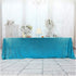 Poise3EHome 60x102 Rectangle Sequin Tablecloth for Wedding Party Cake Table, Turquoise
