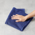 Amazon Basics 100% Cotton Terry Kitchen Dish Towels, Popcorn Texture - 4-Pack, Navy