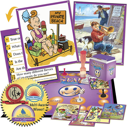 Stare Junior Board Game for Kids - Second Edition for Ages 6-12