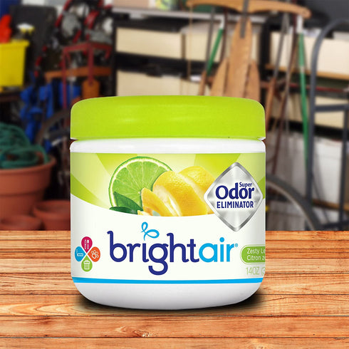 Bright Air 900248 Zesty Lemon and Lime Scent Air Freshener, 1 Pack