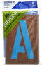 DURO by Graphic Products Stencil-It Oil Board Stencil Set, 8"