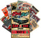 HK Studio Vintage Car Posters - Easy Peel and Stick Indie Posters for Room Aesthetic 90s - Retro Car Poster for Wall Collage Kit 7.8"x11.8" Pack 12