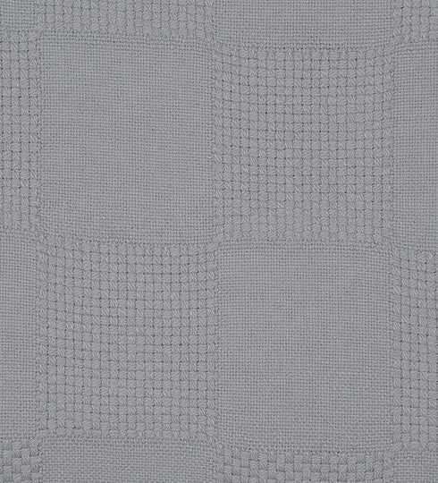 Urban Villa Cotton Thermal Blanket Made from 100% Soft Premium Cotton,Solid Check Weave,Grey Color, Queen (90"x 90"), Perfect for Layering in Bed,Provides Comfort and Warmth Forever