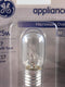 GE 10692 Appliance Microwave Oven Replacement Bulb, 25 Watt, T7, E17 Base, 6 Pack