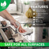 Bamboo Paper Towels - Washable Reusable Paper Towels, 2 Rolls, 1 Year Supply, Use Up to 2000 Times - Eco Friendly Paper Towel Alternative - Zero Waste, Biodegradable Kitchen Roll (40 Sheets)