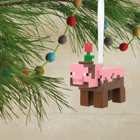 Hallmark Christmas Ornament, Minecraft Earth Muddy Pig