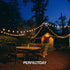 PERFECTDAY Solar String Lights, Shatterproof LED Solar String Light Outdoor G40 Umbrella Lights with 25 Bulbs - 27 Ft Patio Waterproof Lights