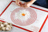 New Star 1029024 Non-Slip Silicone Pastry Mat, Extra Large with Measurements, 20x28'', NSF International Certified