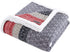 Eddie Bauer Home | Brushed Collection | Giftable Sherpa Fleece Reversible Throw, Ultra Soft & Cozy, Perfect for Bed or Couch, Fair Isle Dark Steel