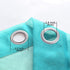 Lilac Turquoise Curtains for Bedroom Girls Room Decor 2 Panels Beautiful Elegance Ombre Window Sheer Grommet Curtains for Girls Mermaid Gift Party Birthday Decoration Green Purple 52 x 84 Inch Length