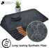 Lexella Placemats for Dining Table Set of 6 Place Mats and 6 Coasters for Drinks - Place Mats for Kitchen Table with Coasters - Set of 12