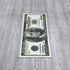Ottomanson Siesta Collection $100 Bills Design Runner Rug, 22" x 53", Green Multicolor