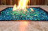 Bond Manufacturing 67994 LavaGlass Mini Fire Pit Dispersion Glass, Bodega Blue