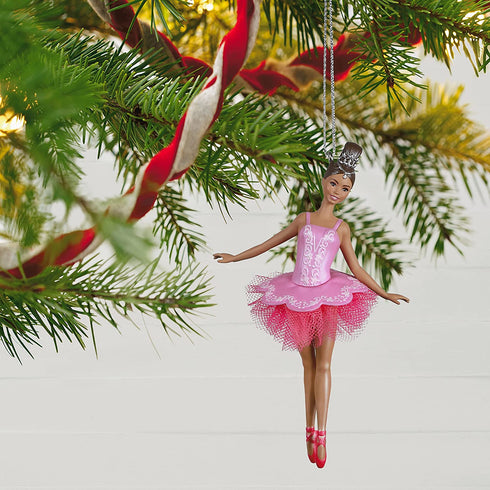 Hallmark Keepsake Christmas Ornament 2021, Barbie Beautiful Ballerina