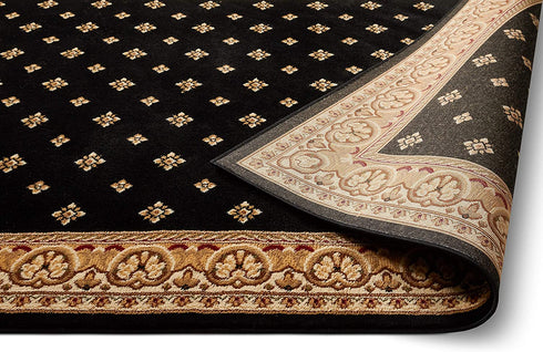 Well Woven Barclay Hudson Terrace Black Traditional Area Rug 2'3" X 3'11"
