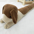 Fabric Under Door Draft Stopper Weather Stripping Sound Proof Bottom Seal Heavy Duty Reduce Noice Window Draft Stopper Decorative Cute Dog
