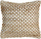 Boho Living Jada Decorative Throw Includes Accent Pillow Cover and Insert | Premium Woven Design | Living Room D©cor, 20 in x 20 in, White