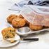 Nordic Ware Naturals 12 Cavity Muffin Pan with High-Domed Lid