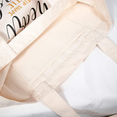 ElegantPark Teacher Gifts Set of 2 Teacher Appreciation Gift Canvas Teacher Bag and Tote with Pocket Canvas Teacher Tote Bag Glitter