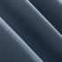 Sun Zero Soho 2-pack Blackout Energy Efficient Grommet Curtain Panel Pair, 54" x 84", Denim Blue
