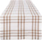 DII Home Sweet Farmhouse Table Top Collection Stylish D©cor for Family Dinners, Dinner Parties, Weddings & Everyday Use, Table Runner, 14 x 108, Stone Plaid