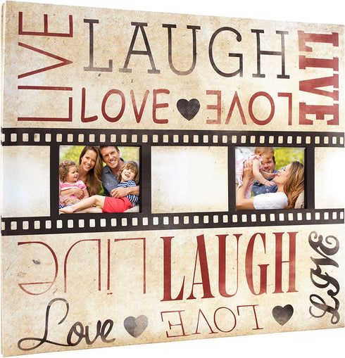 MCS MBI 13.5x12.5 Inch Filmstrip Scrapbook Album with 12x12 Inch Pages with Two Photo Openings (860107)