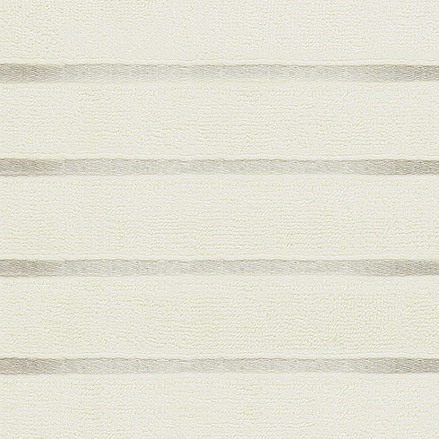 Utopia Towels Ivory 8-Piece Bath Linen Sets - Viscose Stripe Towels - 600 GSM Ring Spun Cotton - Highly Absorbent Luxury Towels (Pack of 8)