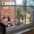 Valentines Day Decorations - Valentine Gnomes Variety Pack with Hearts Double Sided Window Cling - Reusable Valentine Window Clings Decor - Decal Sticker Decoration for Glass Door and Windows - Small