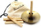 Blessed Ember Palo Santo Holder, Antiqued Rustic Brass Finish with 5 Palo Santo Sticks Included