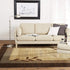 Home Dynamix Royalty Clover Modern Area Rug, Brown Multi, 43"x62" Rectangle
