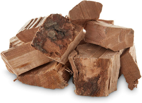 Weber Cherry Chunks, 350 cu. in. (0.006 Cubic Meter), 4 lb, Natural Wood Color
