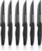 Granitestone Nutriblade 6-Piece Steak Knives with Comfortable Handles, Stainless Steel Serrated Blades Dishwasher-safe and Rust-proof Steak Knife For Home and Restaurant Use As Seen On TV