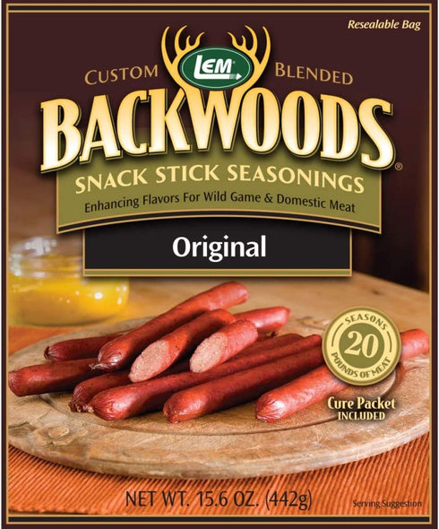 LEM Backwoods Snack Stick Seasoning with Cure Packet
