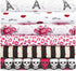 Betsey Johnson Performance Collection Bed Sheet Set-Lightweight, Breathable, Temperature Regulating Fabric. Super Soft, Easy Care Seasons, King, Love Lips